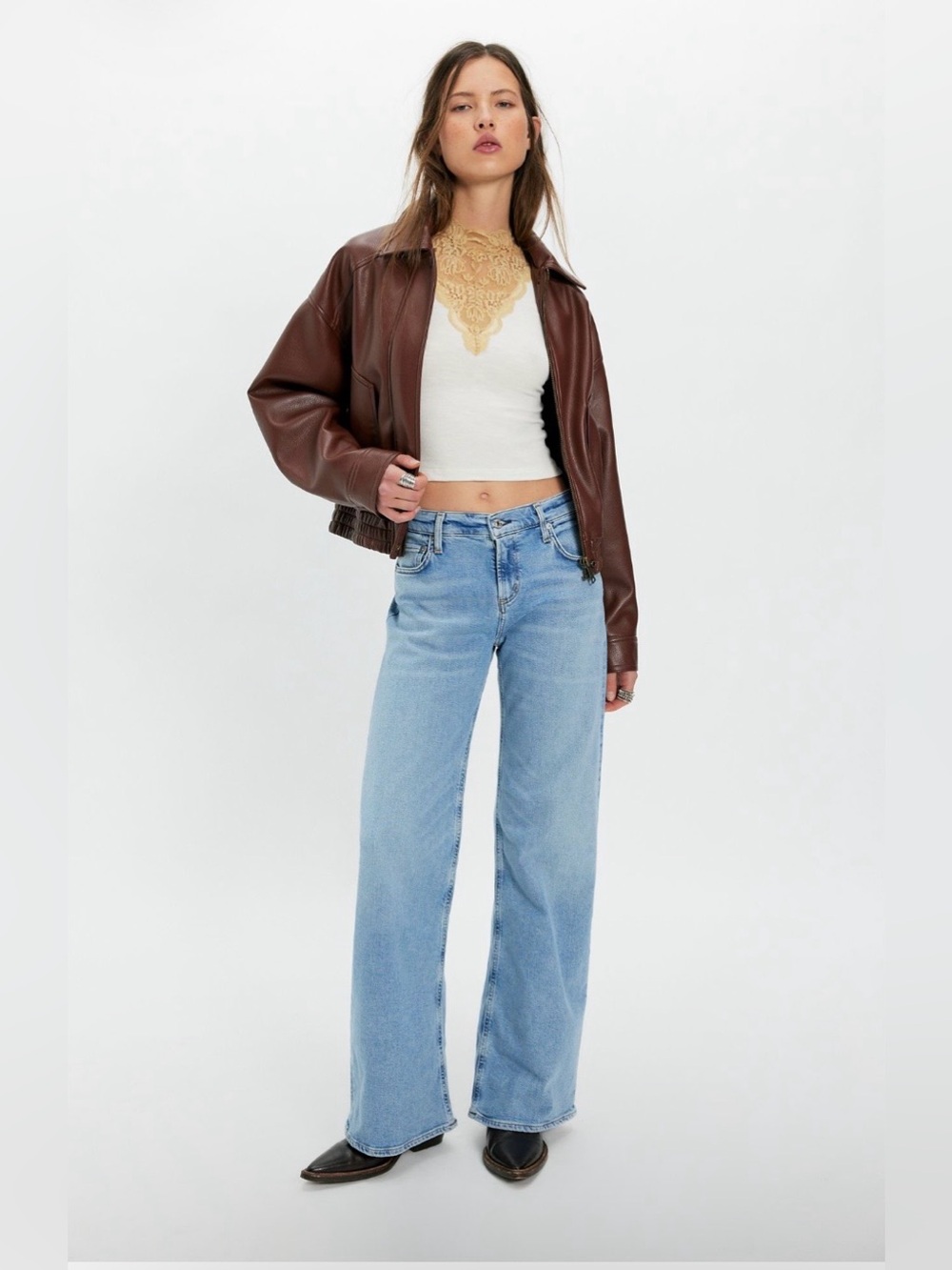 Free People Citizens of Humanity Nora Trouser Jean NWT Bowery 🍀